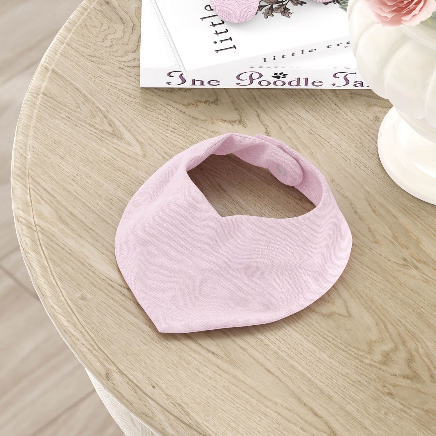 Babador Bandana Branco Clássico