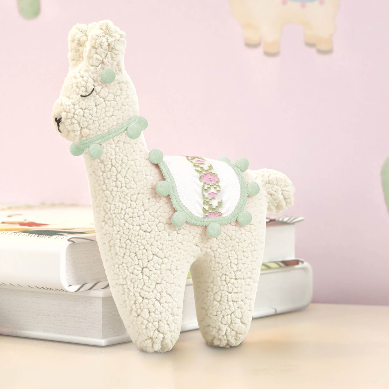 Lembrancinha Maternidade Lhama Amarela