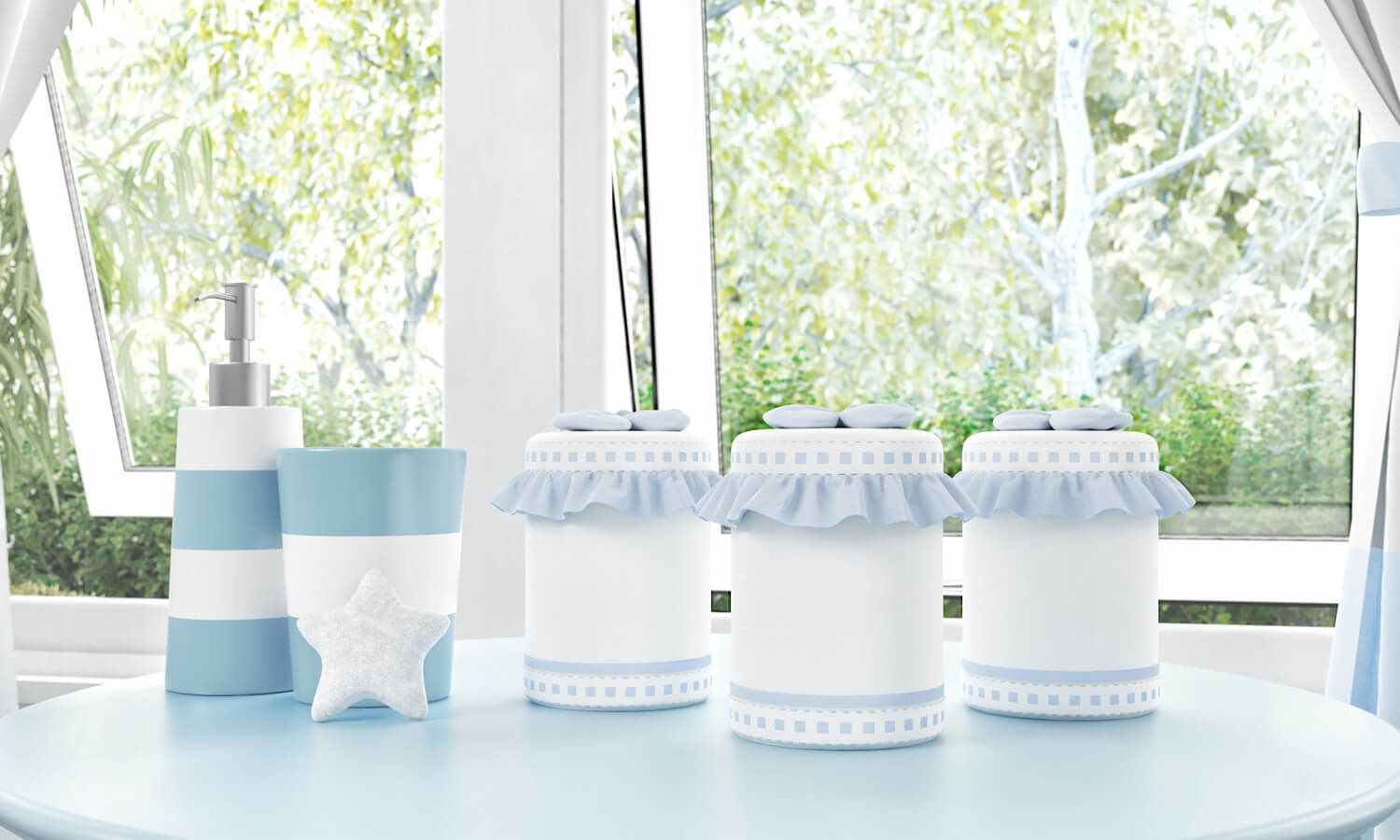 Jogo de Potes Urso Aviador