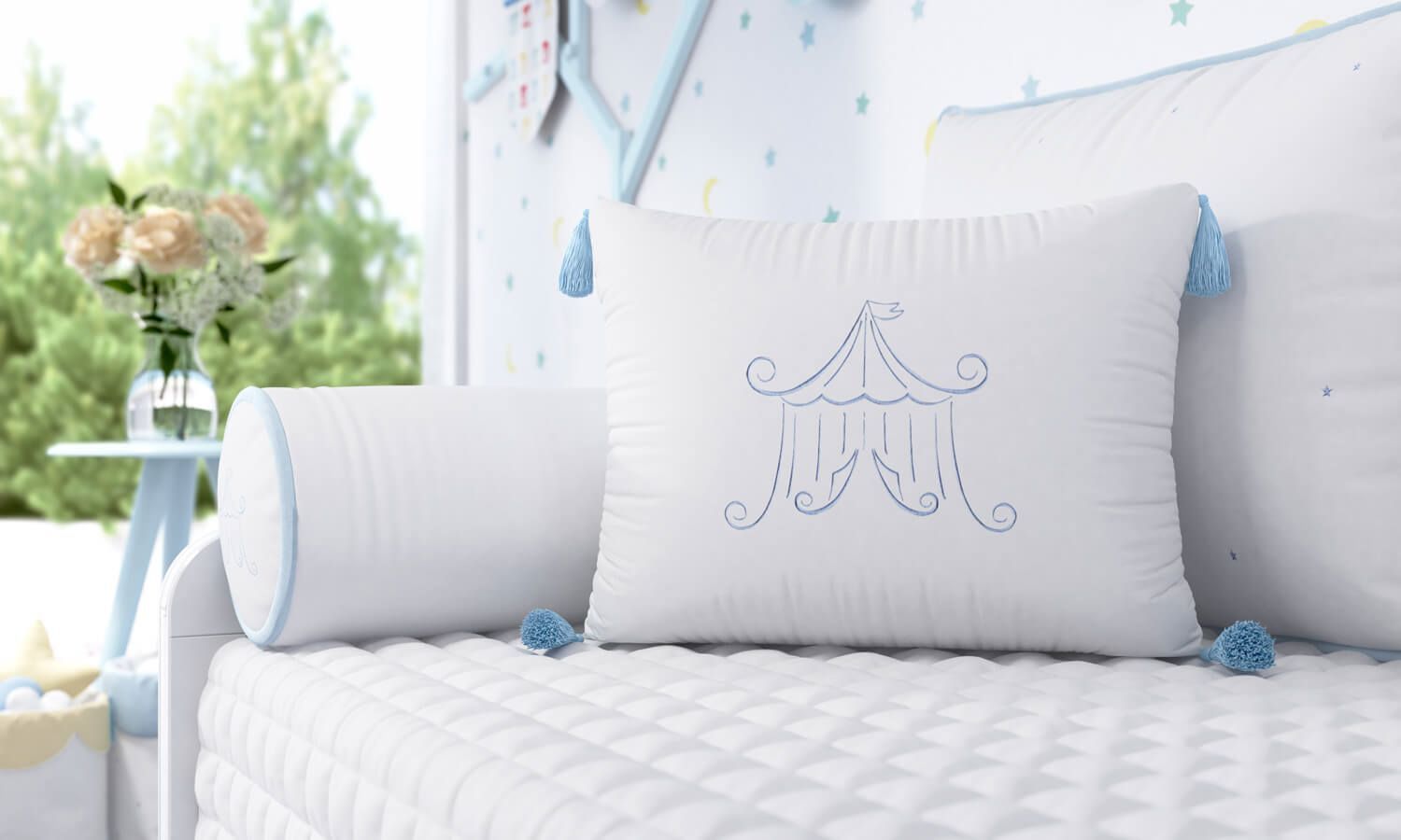 Almofada Tenda Circo 43cm