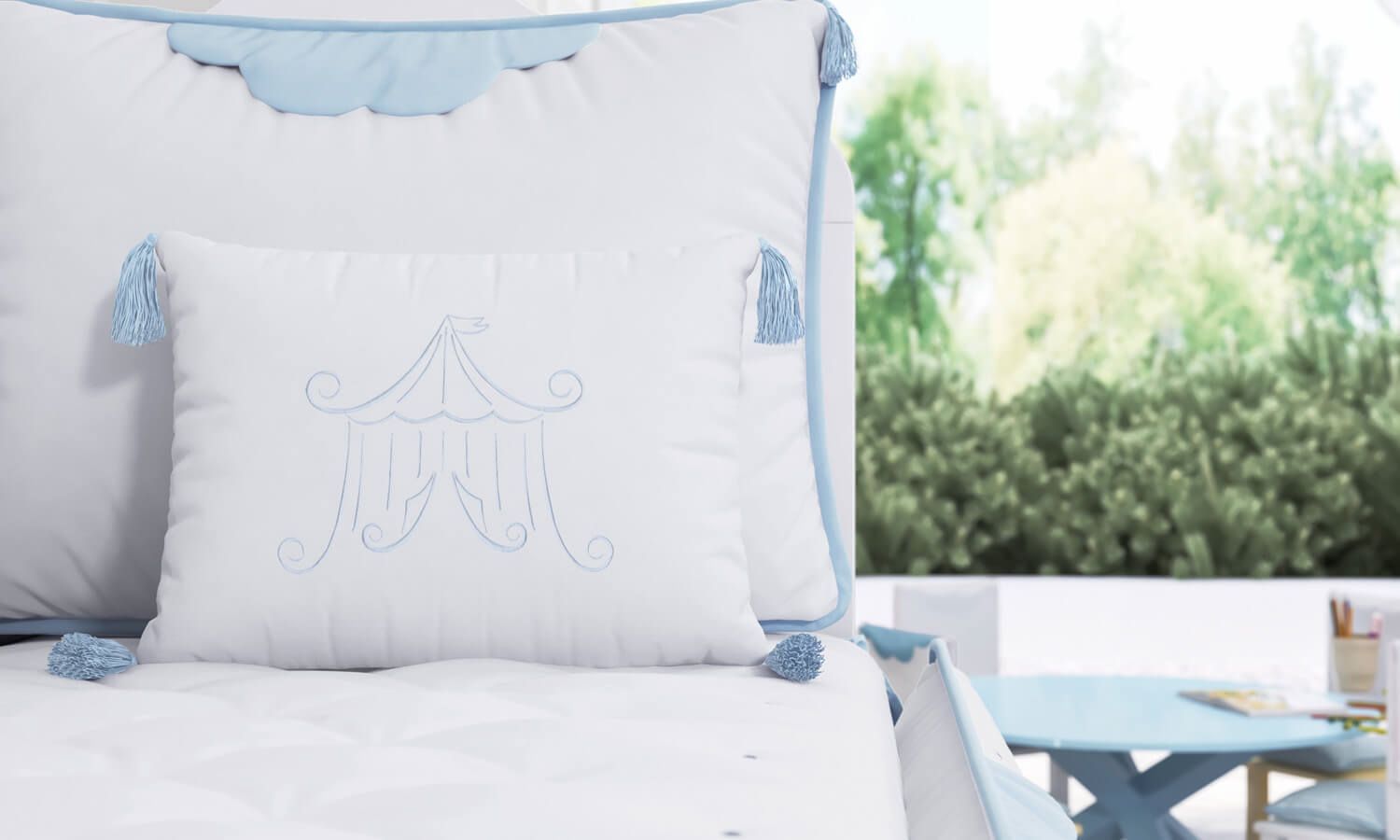 Almofada Tenda Circo 38cm