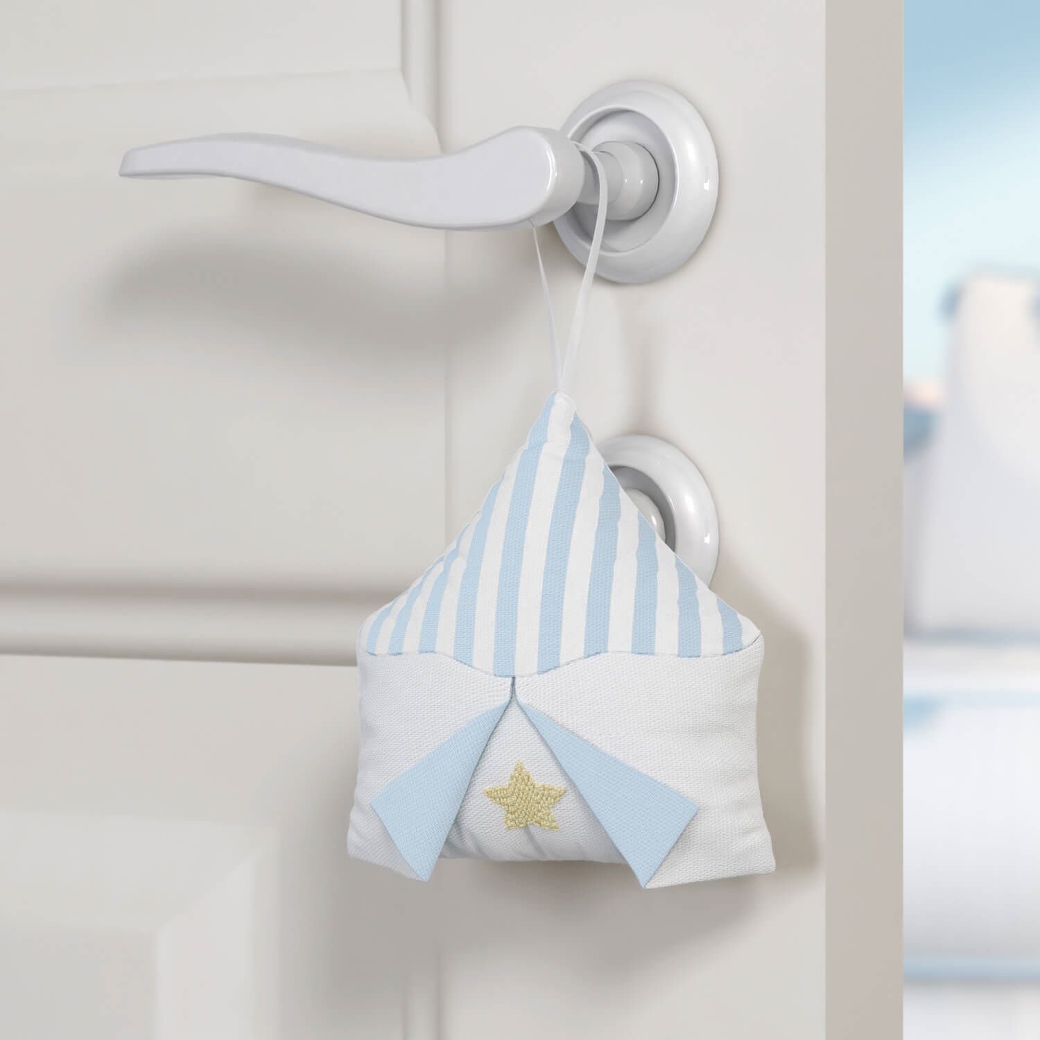 Enfeite para Puxador Circo Azul