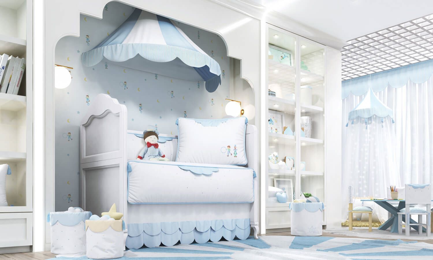 Kit Berço Circo Mágico