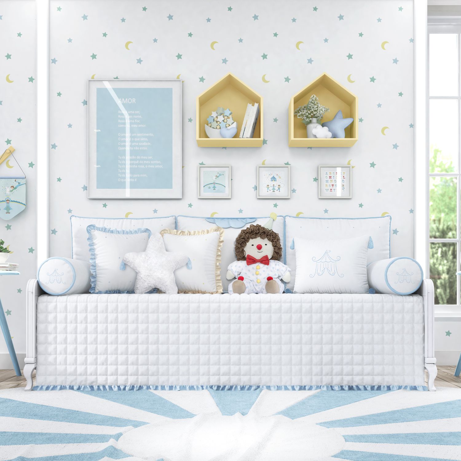 Kit Cama Babá Circo Mágico