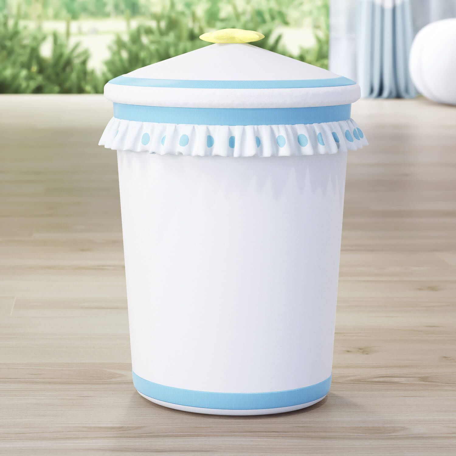 Lixeira Poá e Estrelinha