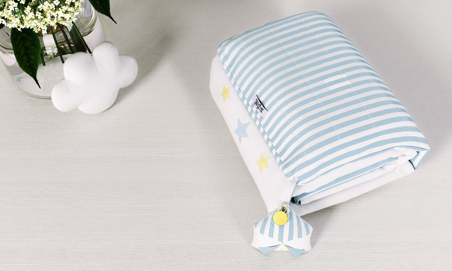 Trocador de Fraldas Portátil Bailarina Trapezista 85x40cm