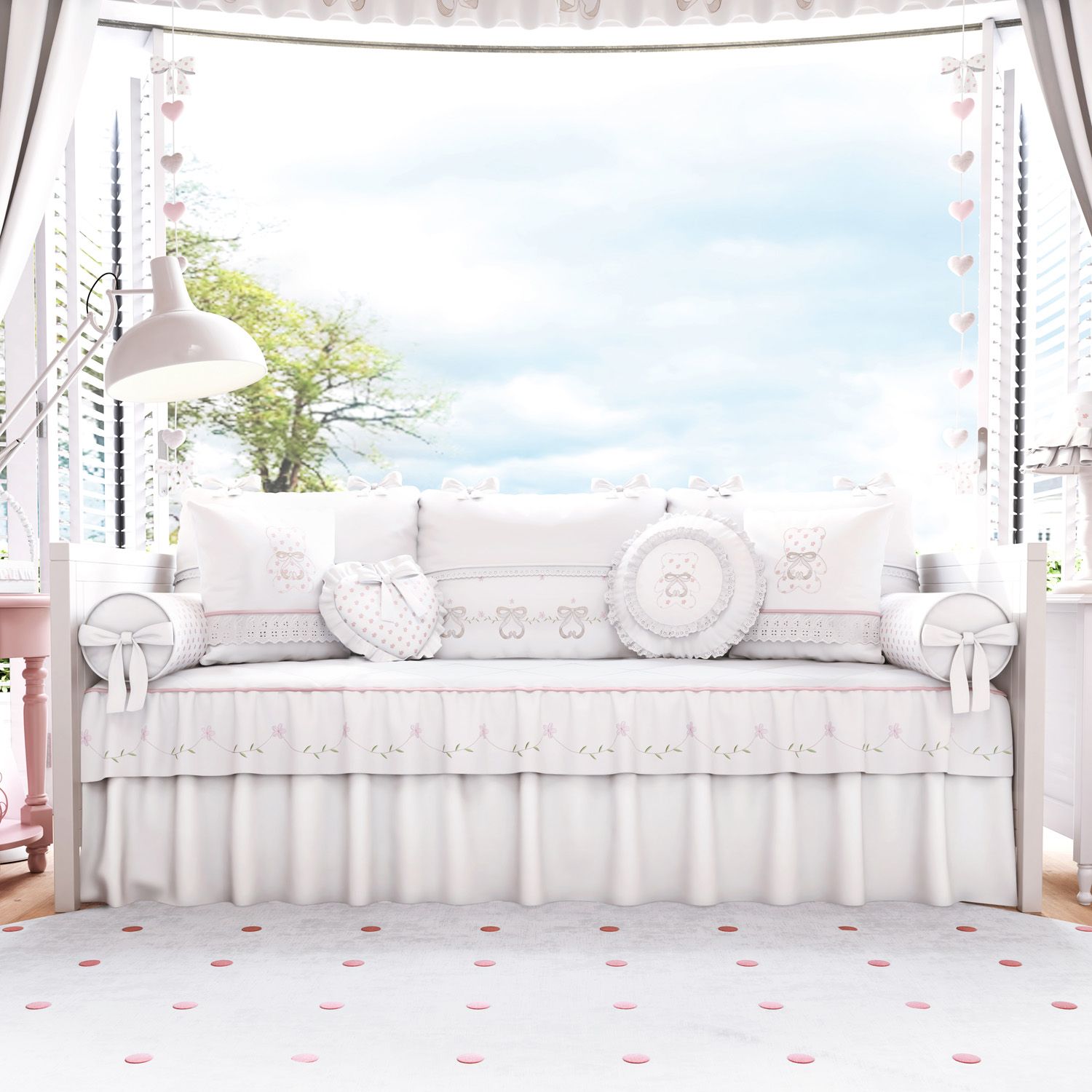 Kit Cama Babá Sophia Provençal