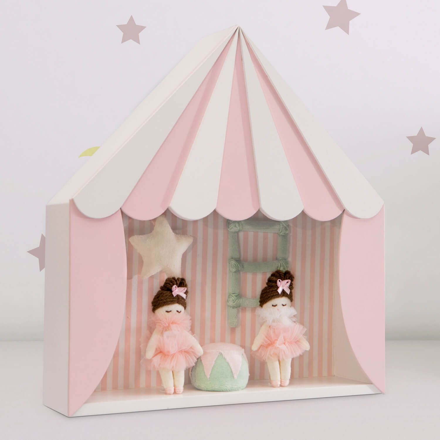 Quadro Nicho Circo com Bailarinas