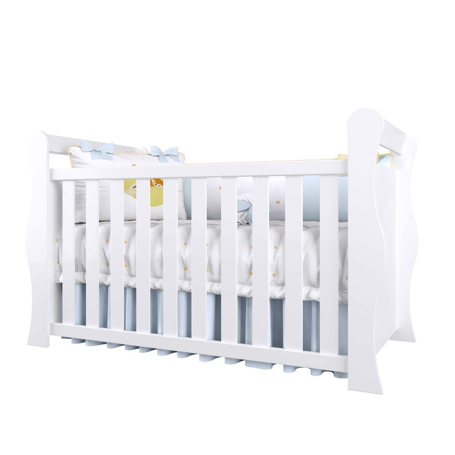 Berço Americano Branco Dom