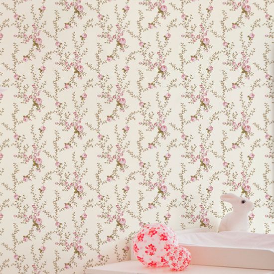 Papel de Parede Floral 10m