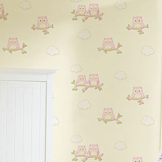Papel de Parede Corujinhas 10m