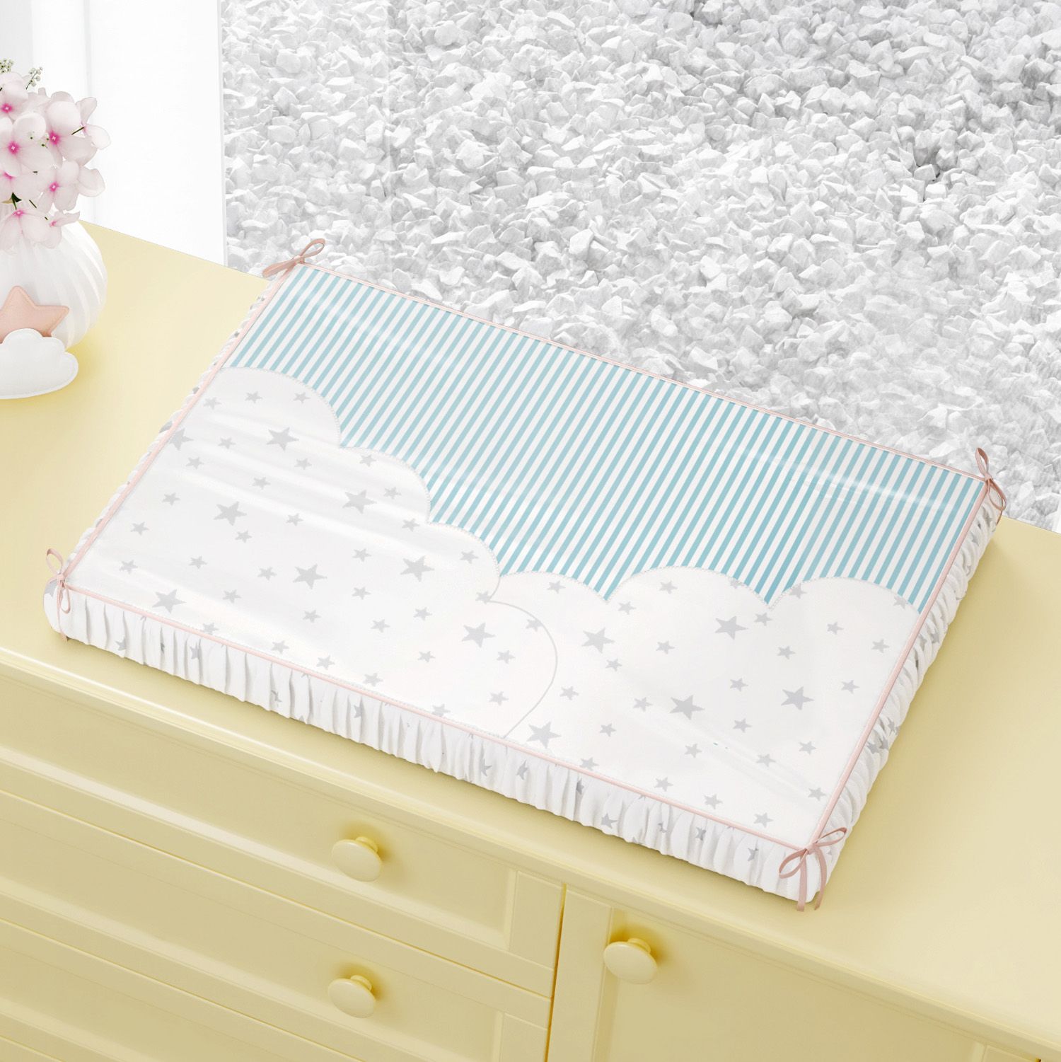 Trocador de Fraldas Nuvem de Algodão