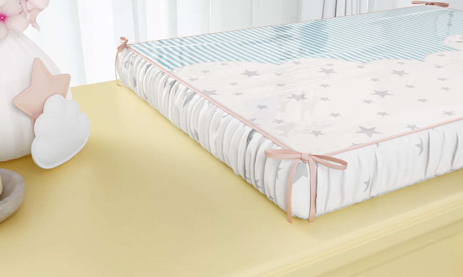 Trocador de Fraldas Nuvem de Algodão