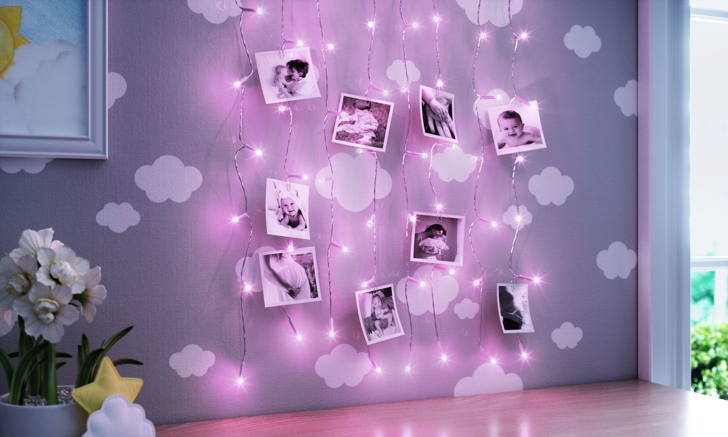 Pisca Pisca Cascata Azul 3,4m com 200 Lâmpadas