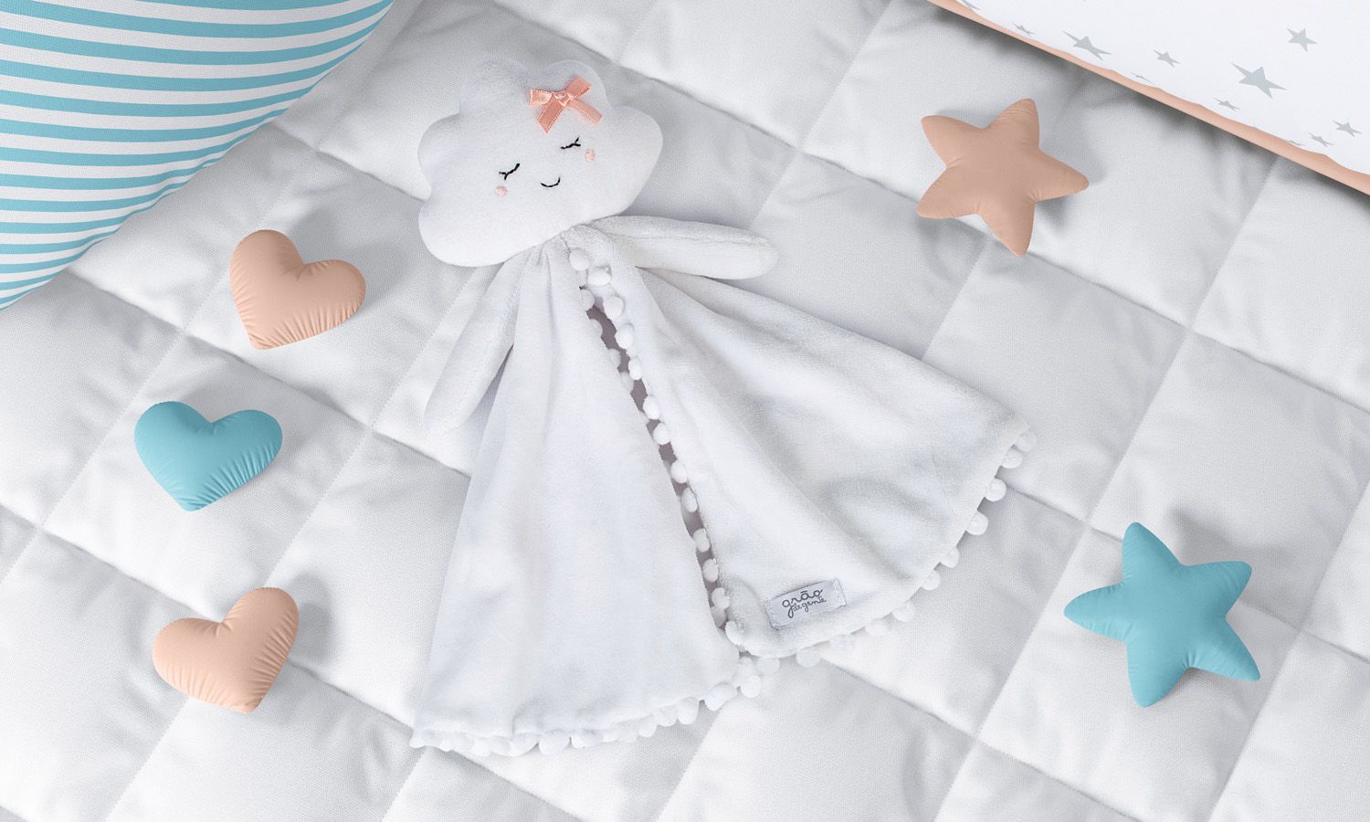 Naninha De Bebê Nuvem de Algodão