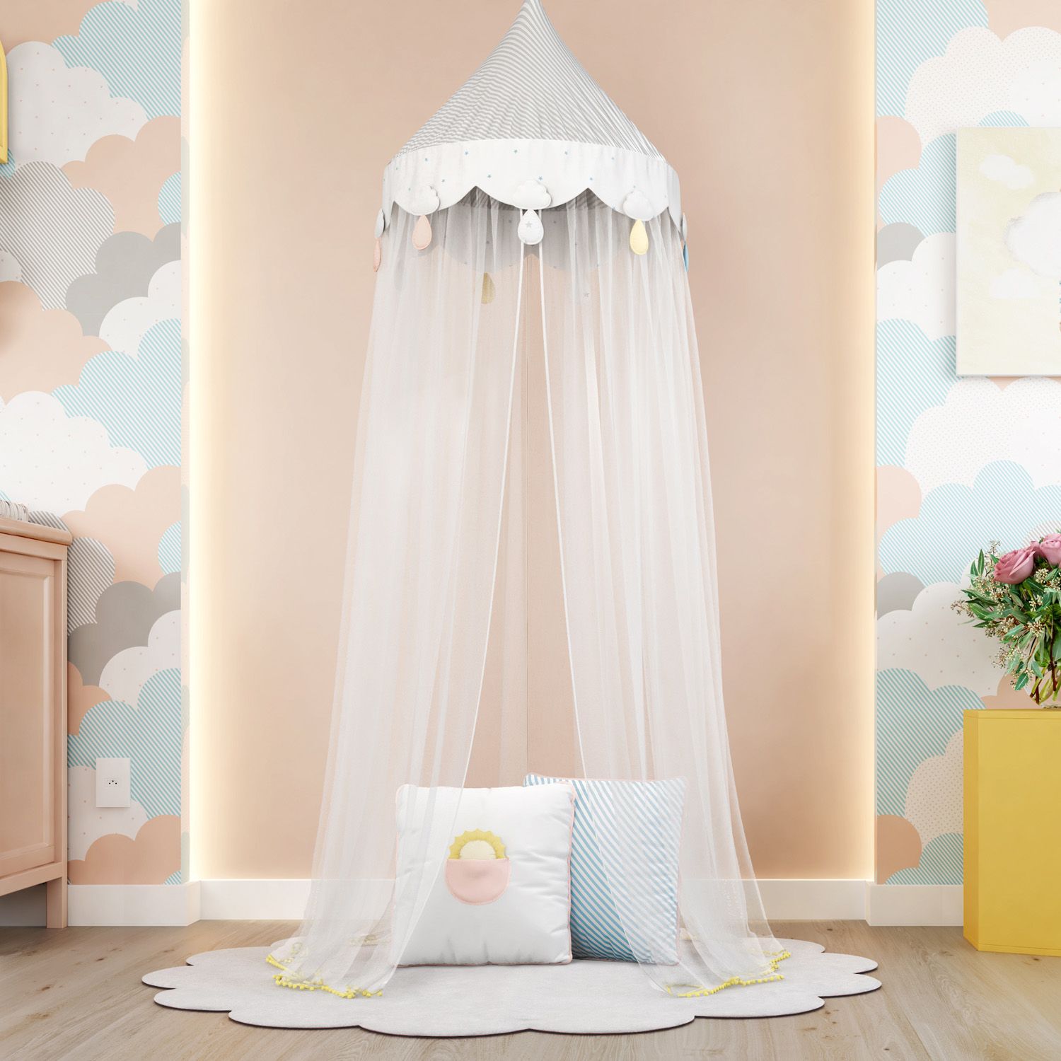 Tenda Dossel Nuvem de Algodão 2m