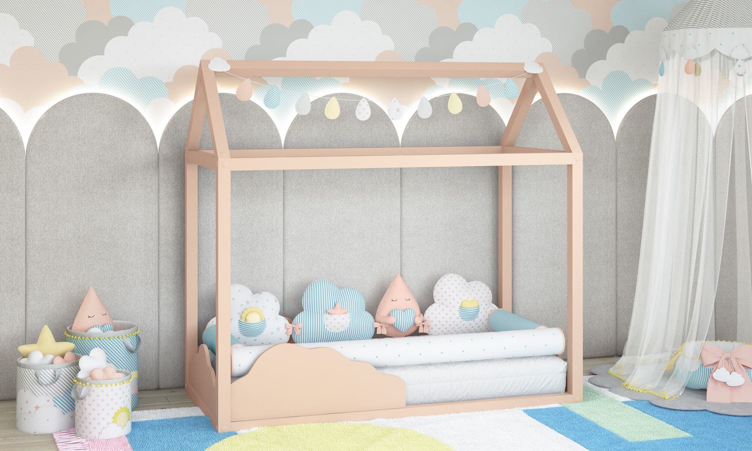 Kit Montessoriano Nuvem de Algodão