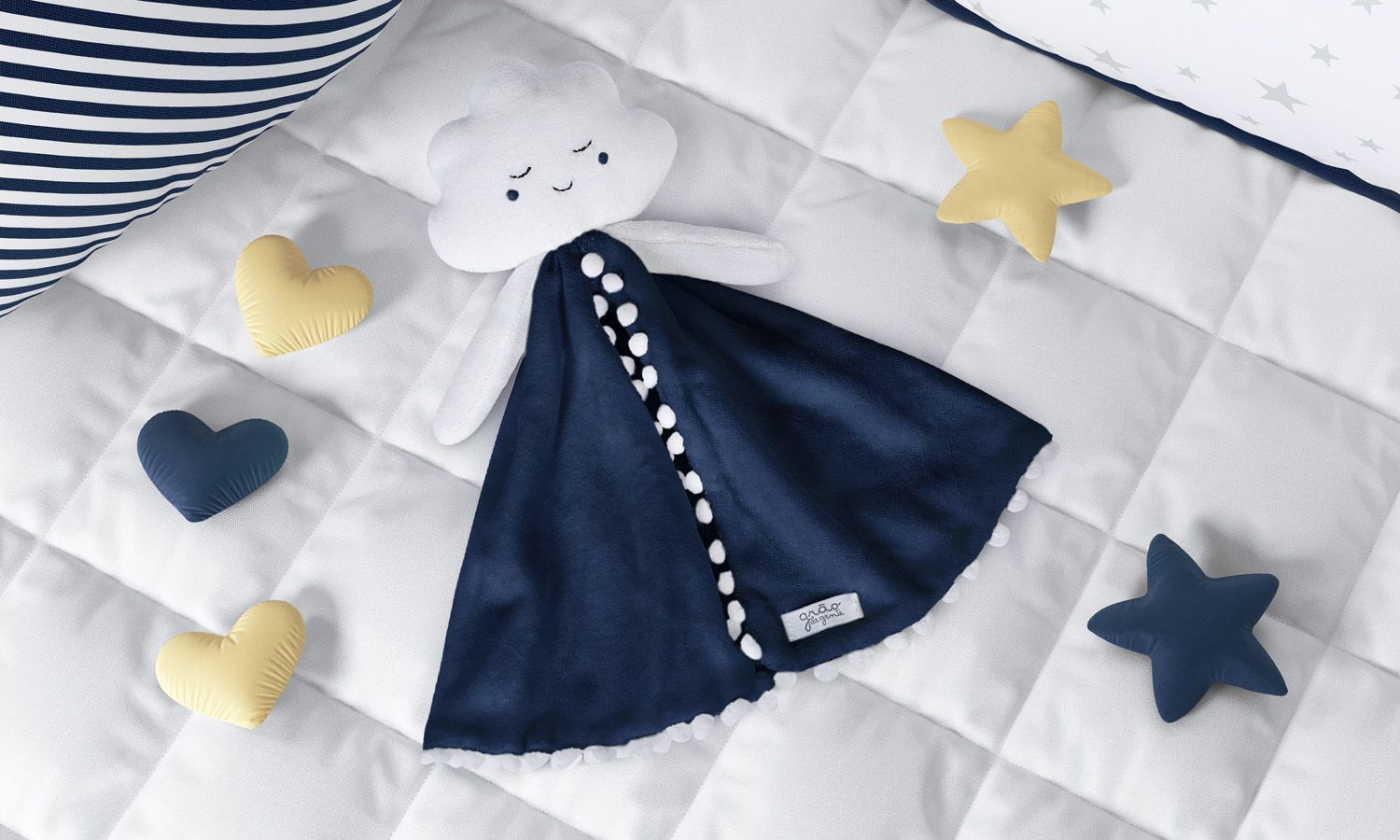 Naninha De Bebê Nuvem de Algodão