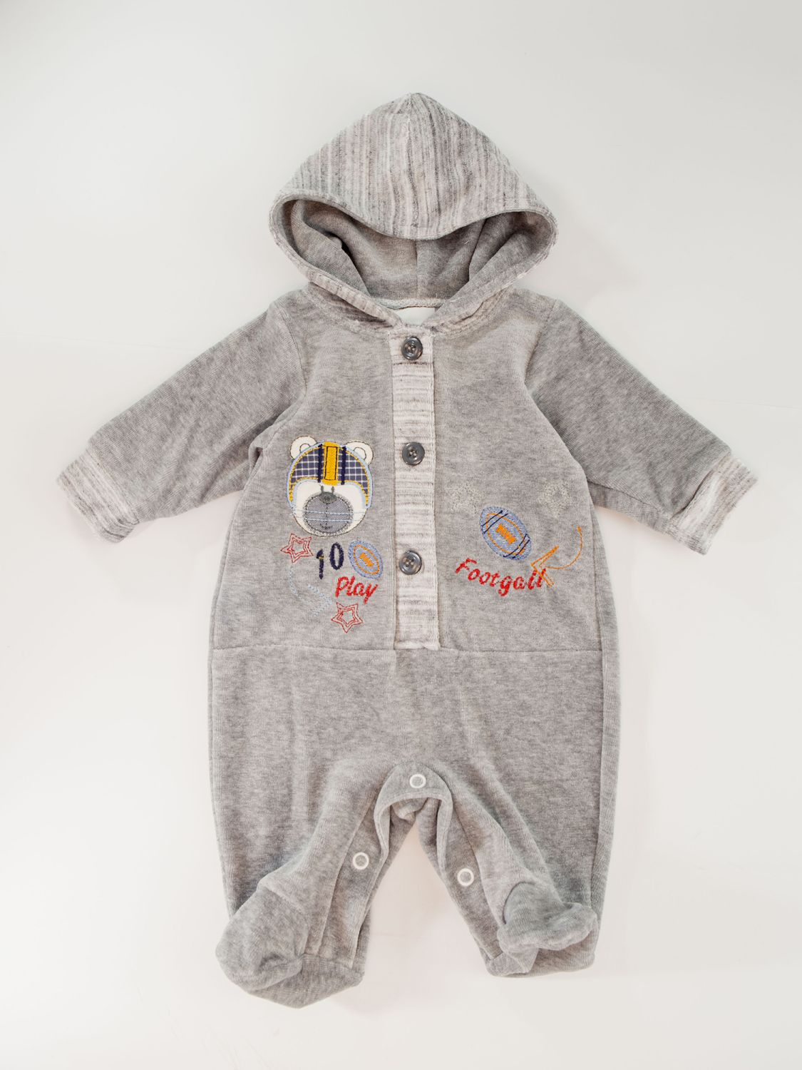 Macacão Longo Bebê Mescla