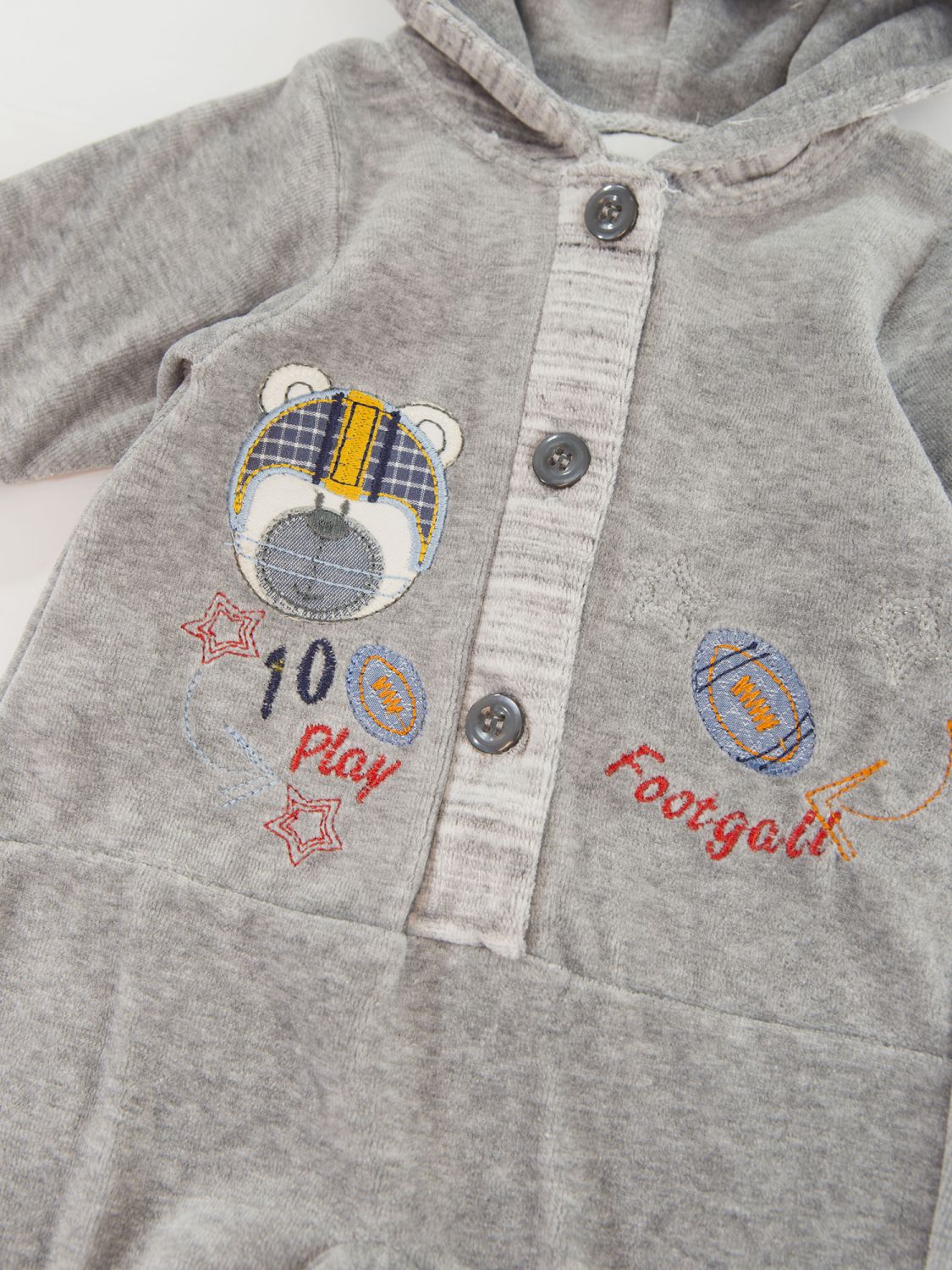 Macacão Longo Bebê Mescla