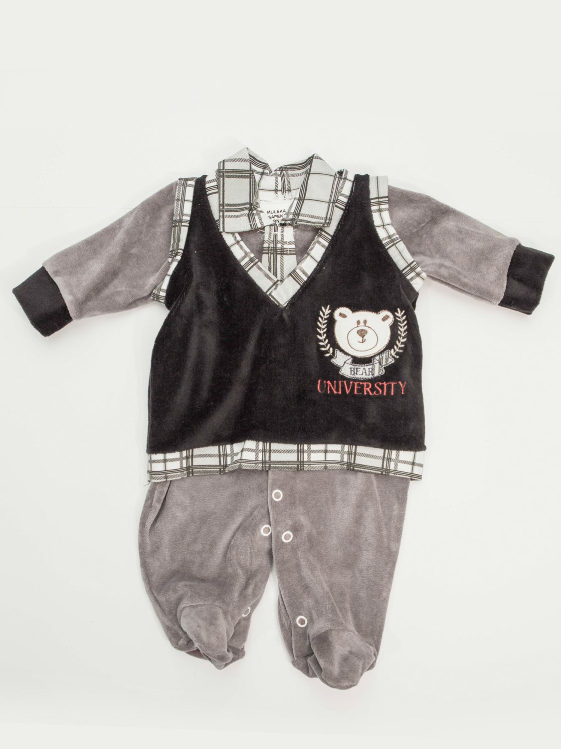 Macacão Longo Bebê Mescla