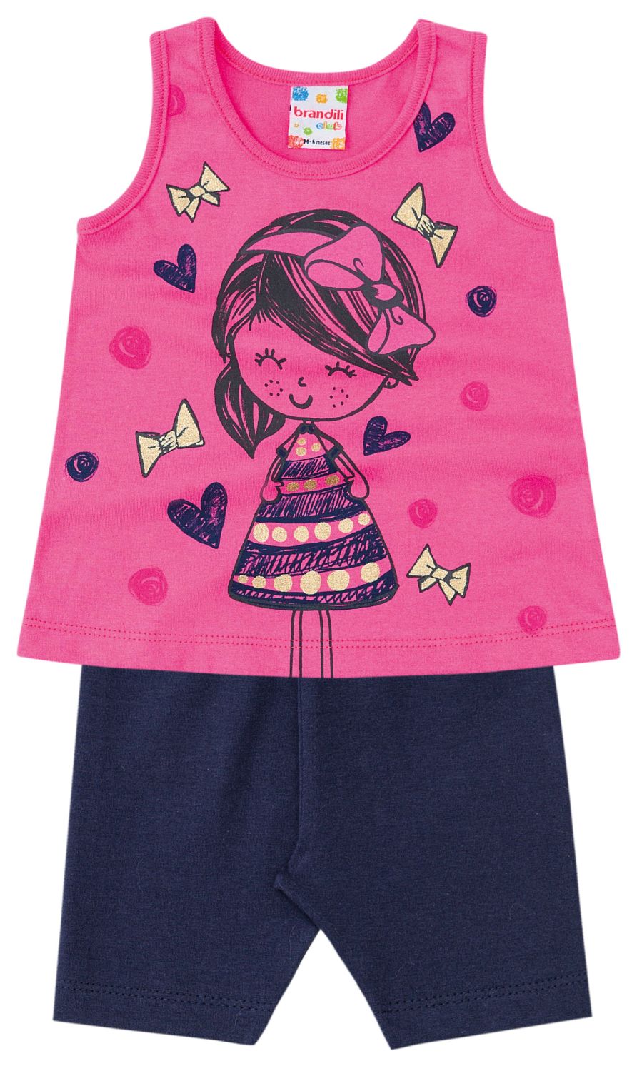 Conjunto Curto Bebê Shorts