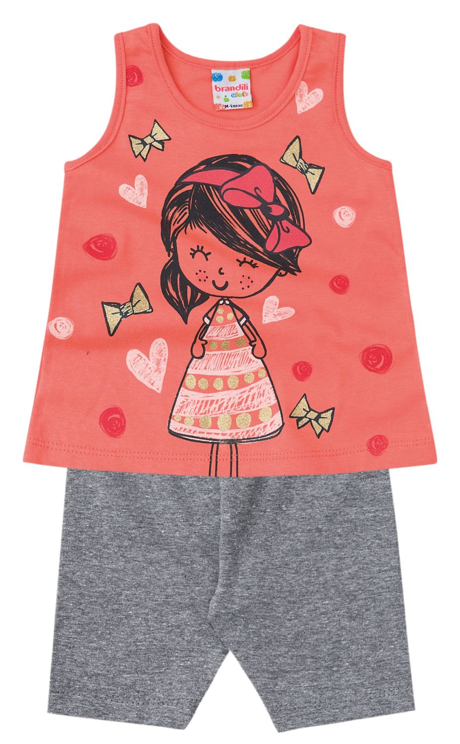 Conjunto Curto Bebê Shorts