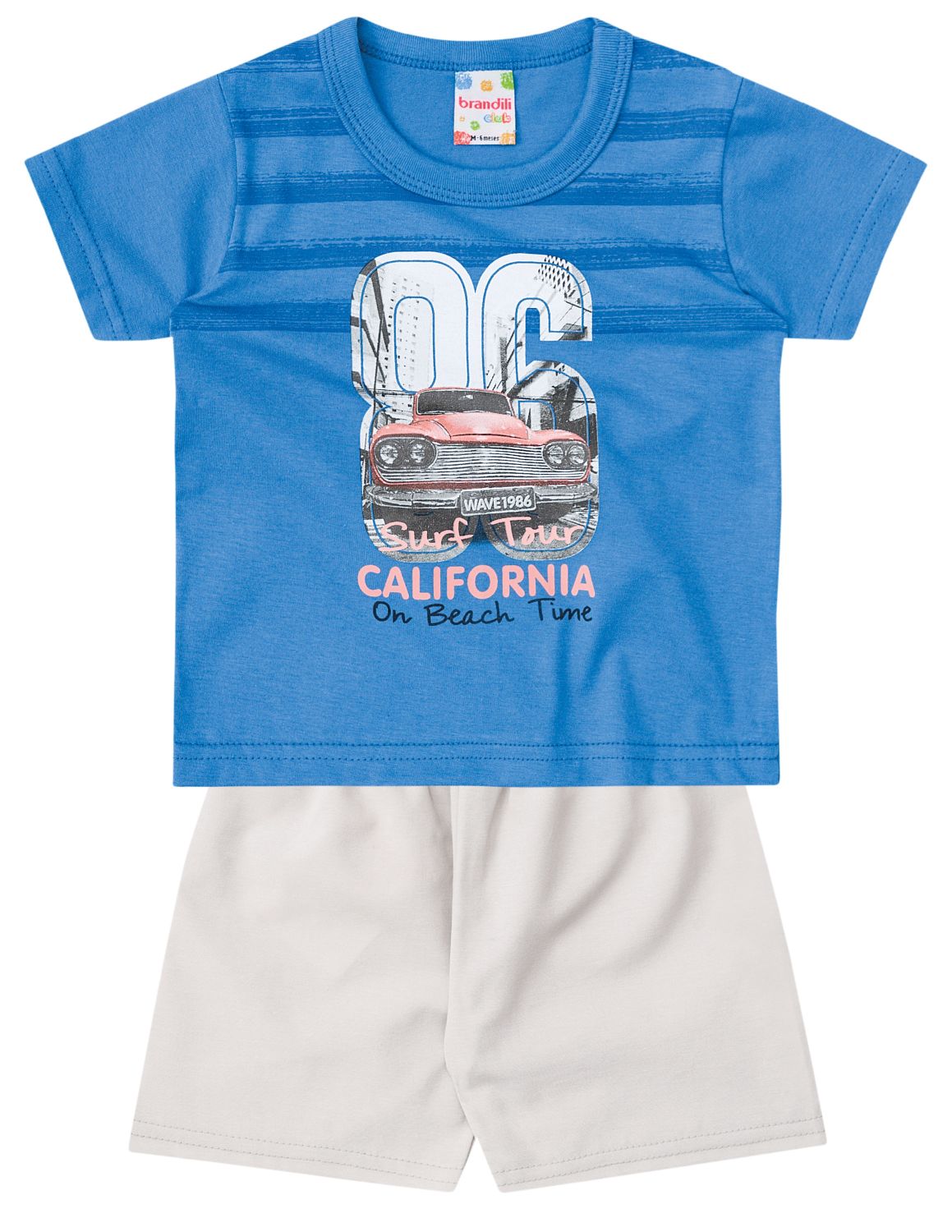 Conjunto Curto Bebê Tactel