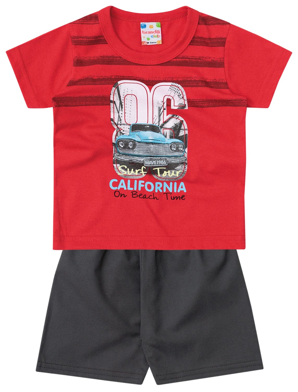 Conjunto Curto Bebê Tactel