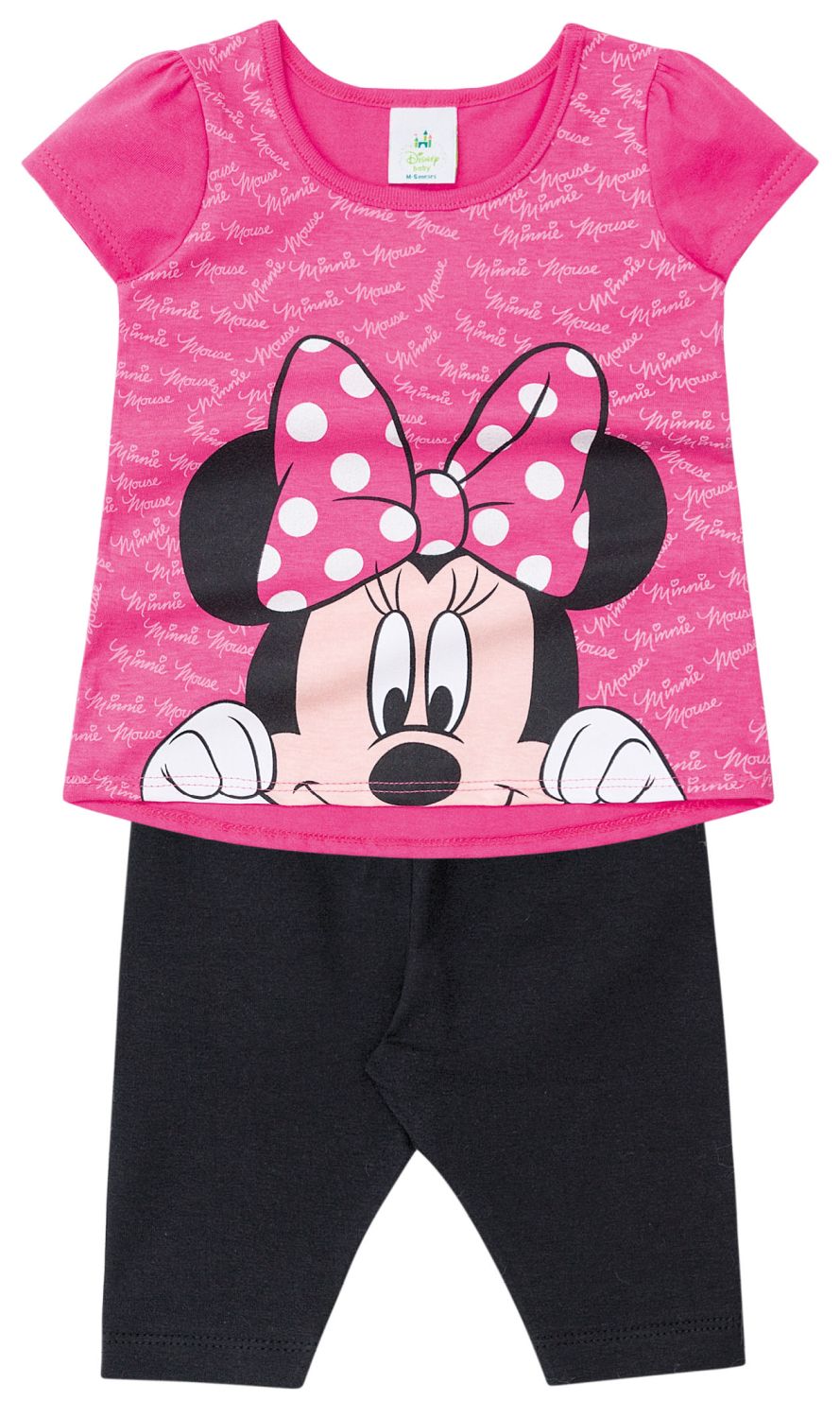 Conjunto Curto Bebê Minnie