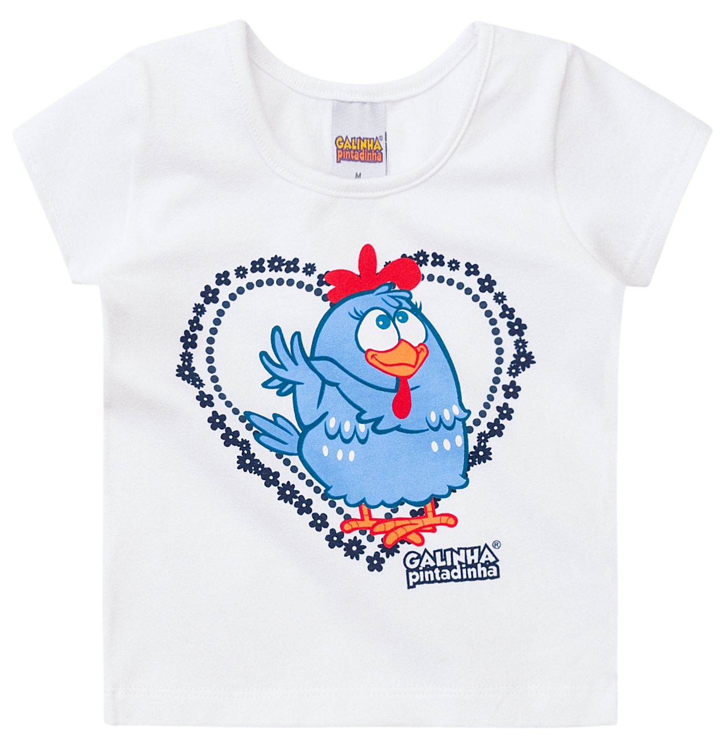 Conjunto Curto Bebê Galinha Pintadinha