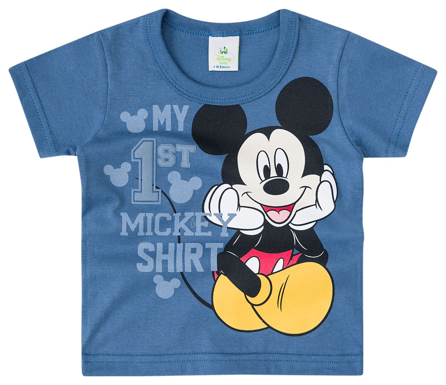 Camiseta Bebê Mickey