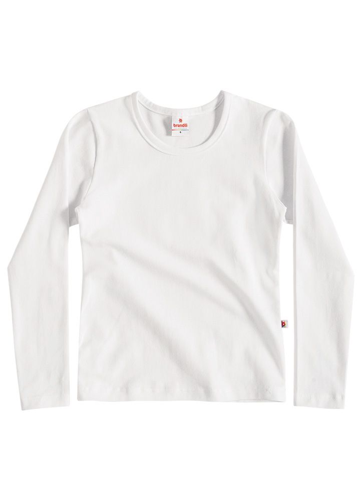 Blusa Manga Longa Bebê Básica