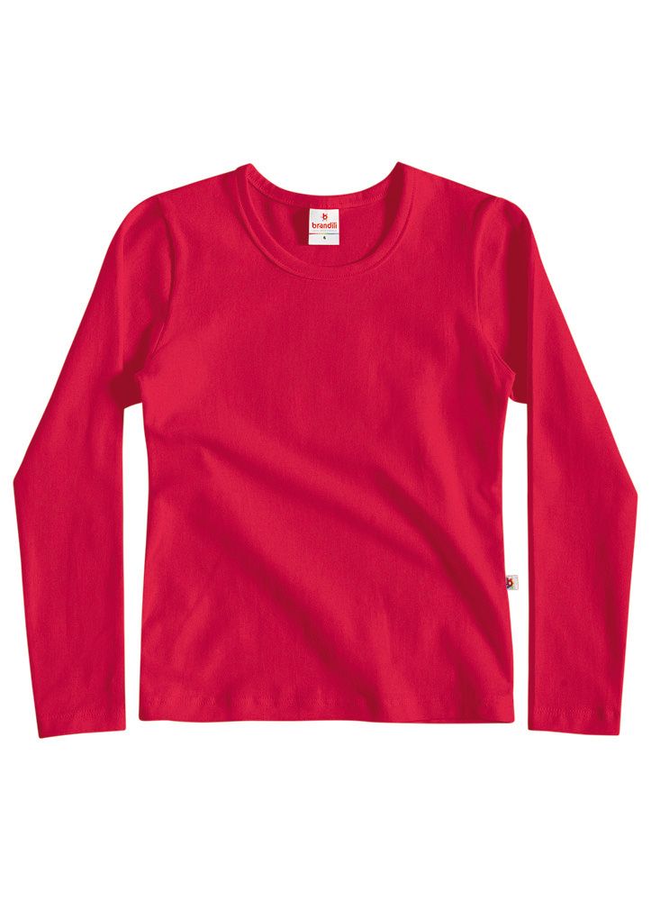 Blusa Manga Longa Bebê Básica