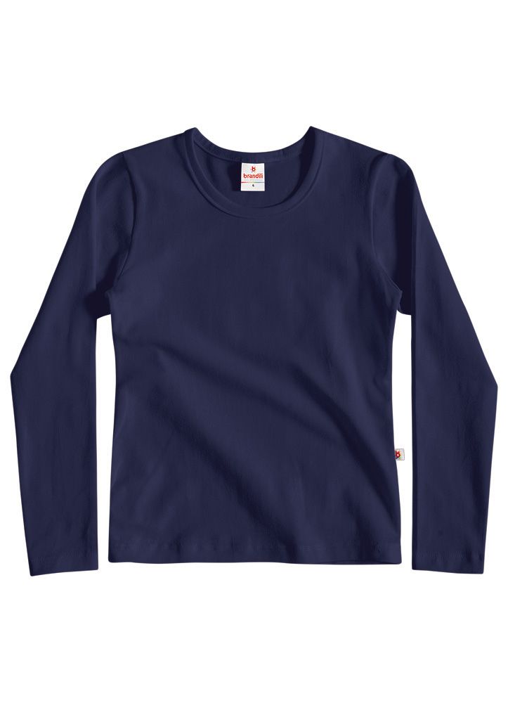 Blusa Manga Longa Bebê Básica