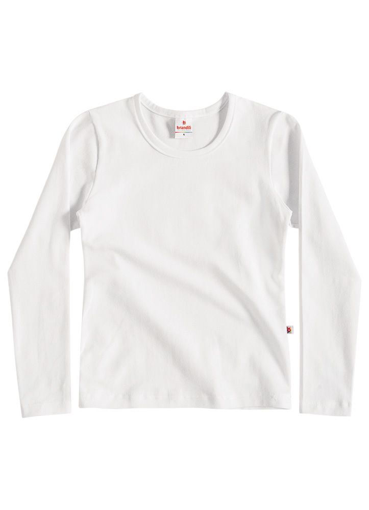 Blusa Manga Longa Bebê Básica