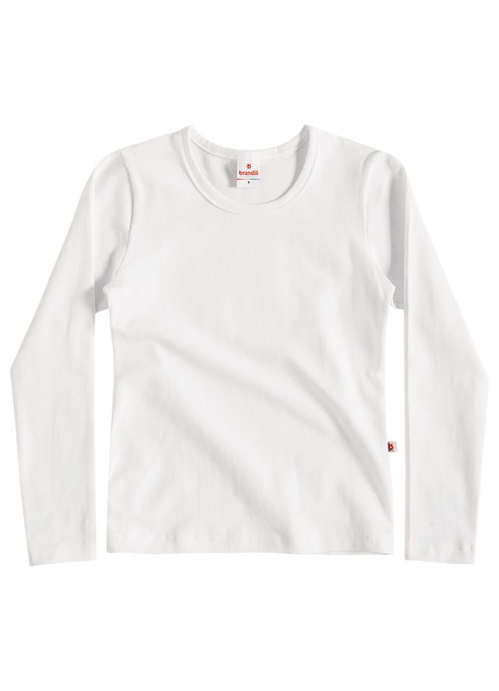 Blusa Manga Longa Bebê Básica