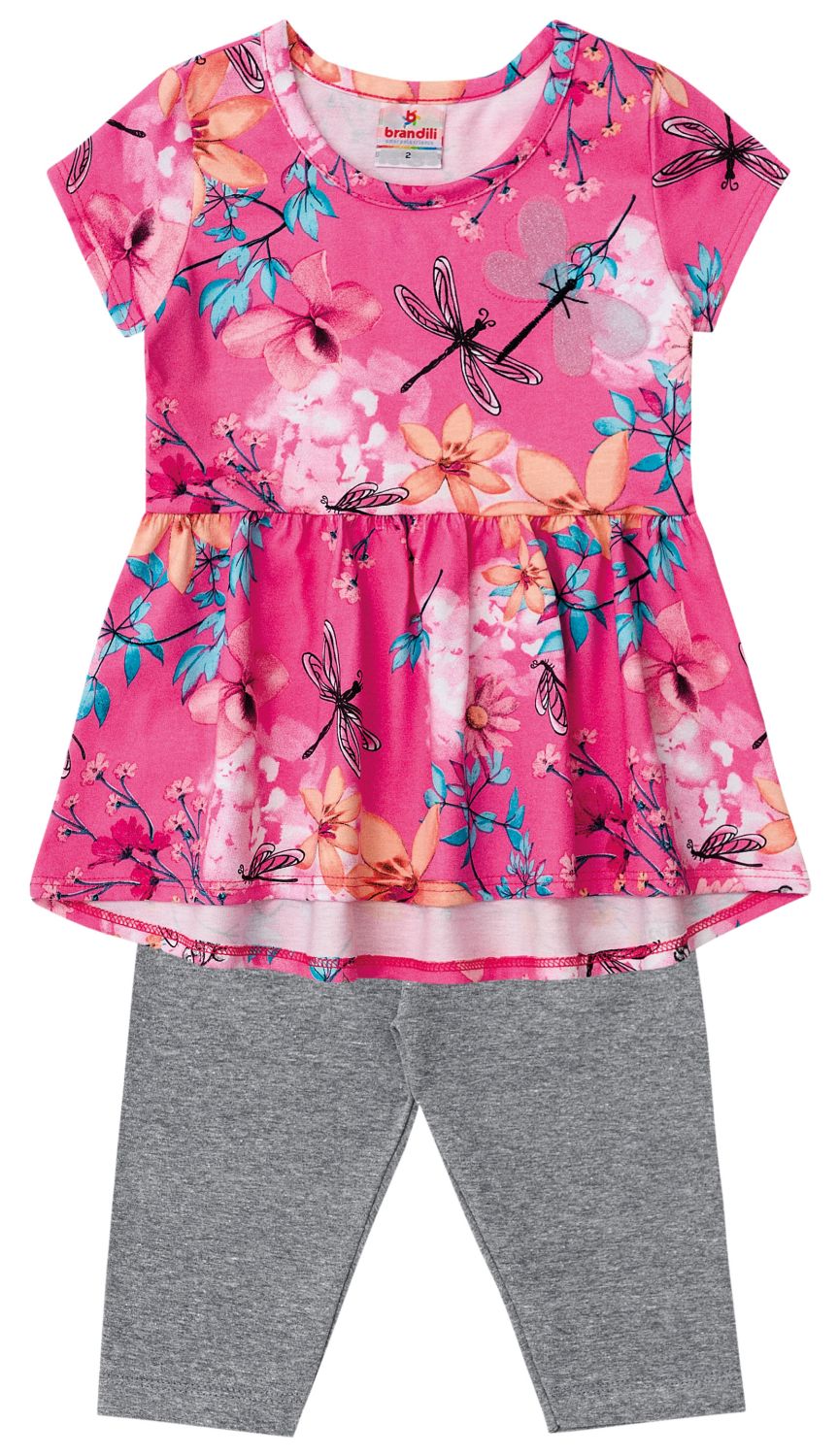 Conjunto Curto Calça Capri