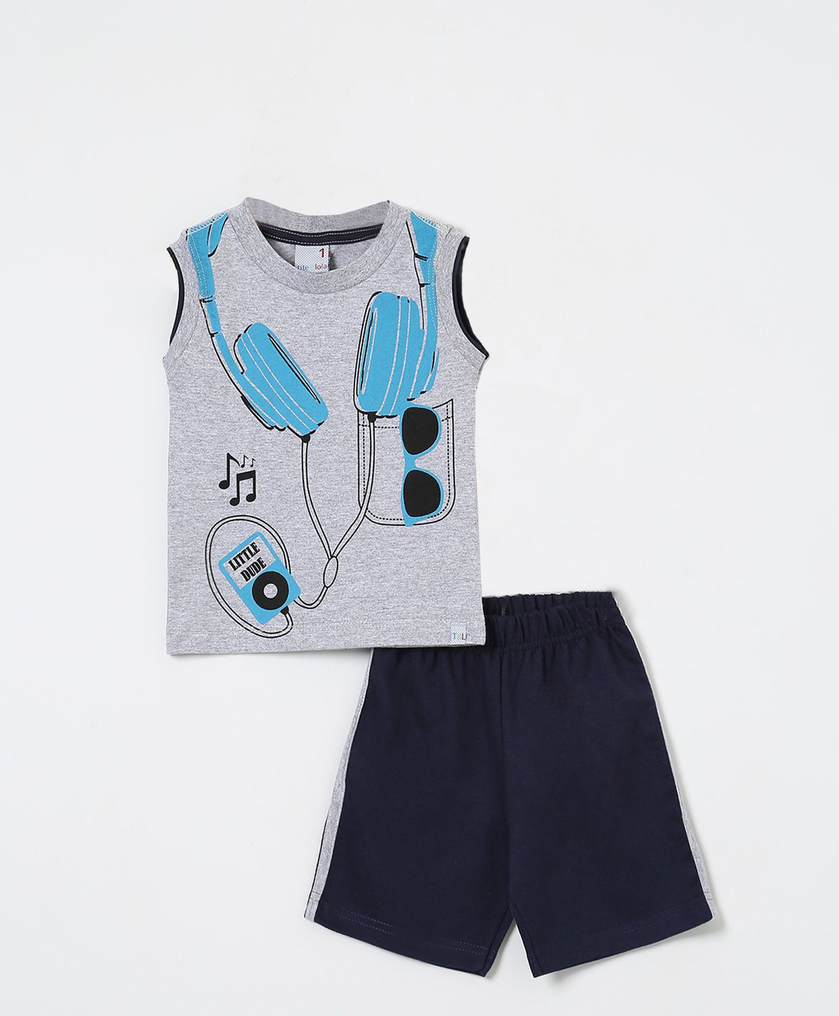 Conjunto Curto Regata Mescla