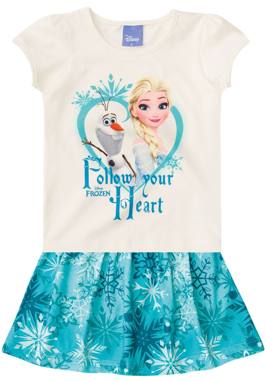 Conjunto Curto Frozen