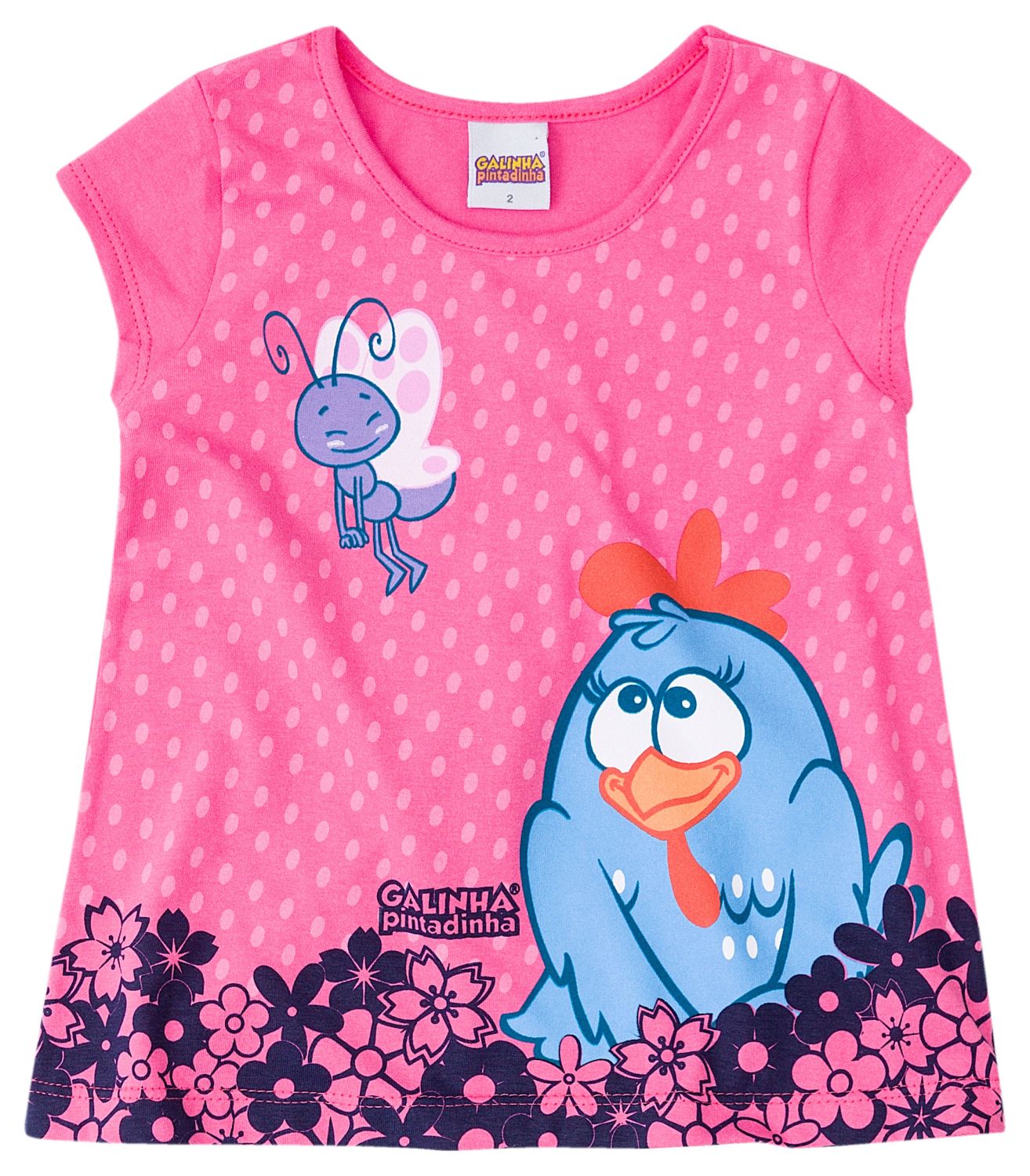 Conjunto Curto Galinha Pintadinha