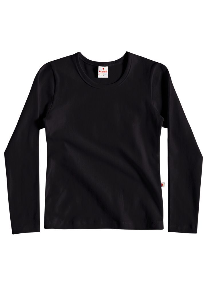 Blusa Manga Longa Bebê Básica