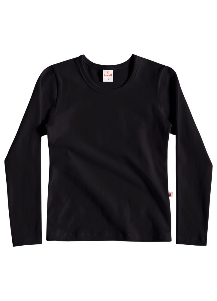 Blusa Manga Longa Bebê Básica