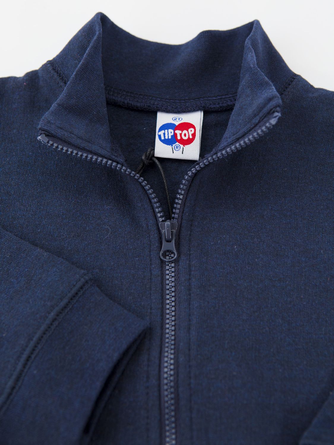 Casaco Marinho com Ziper