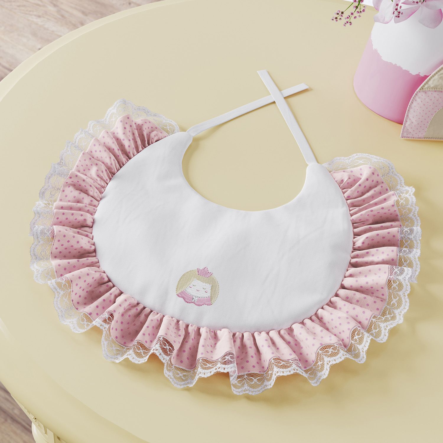 Babador Rendinha Amiguinha Princesa