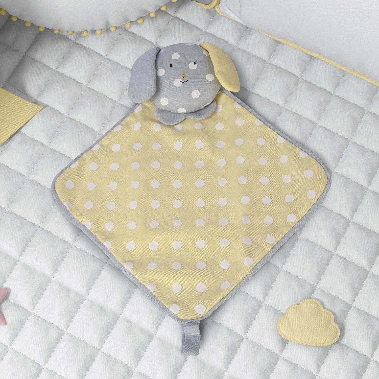 Naninha De Bebê Amiguinho Cachorrinho Amarelo