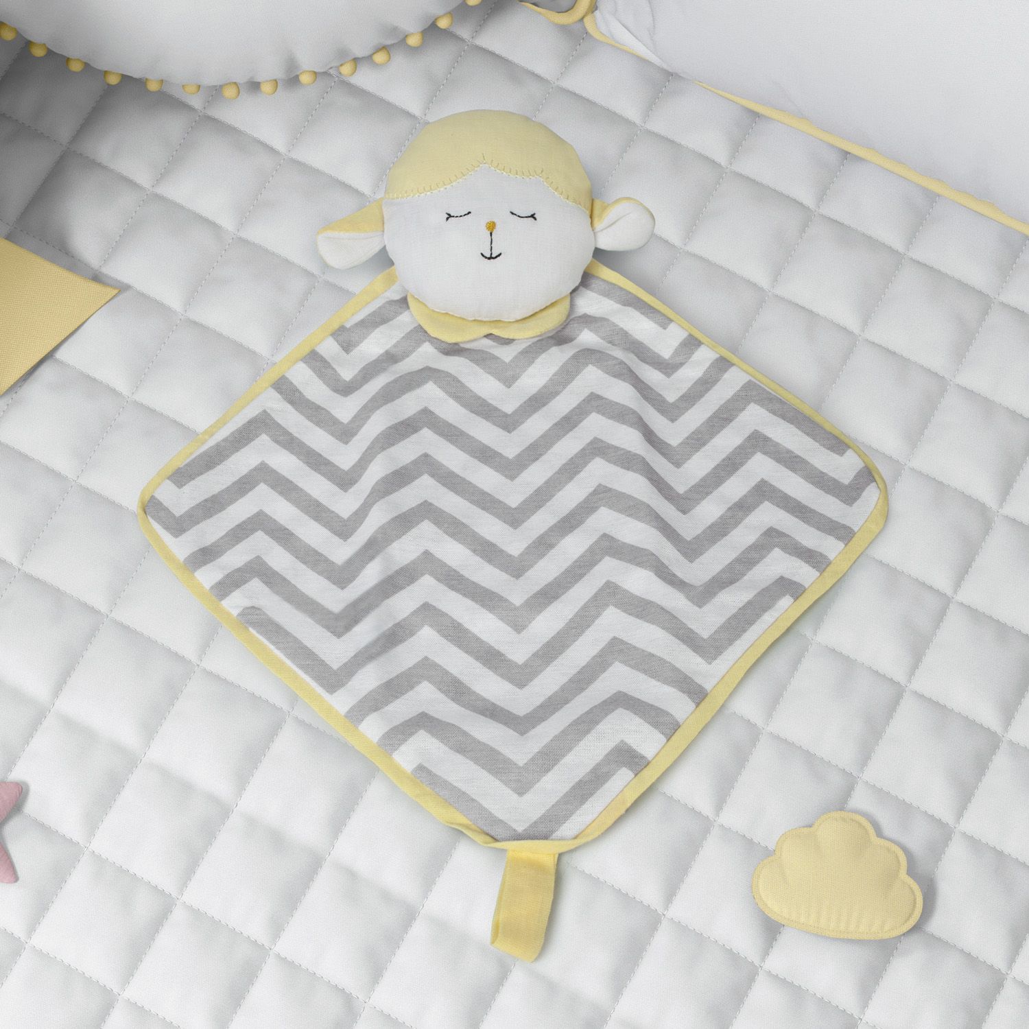 Naninha De Bebê Amiguinho Carneirinho Amarelo