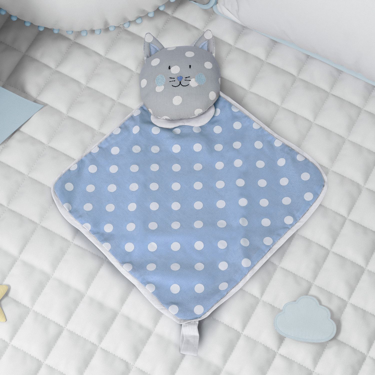 Naninha De Bebê Amiguinho Gatinho Amarelo