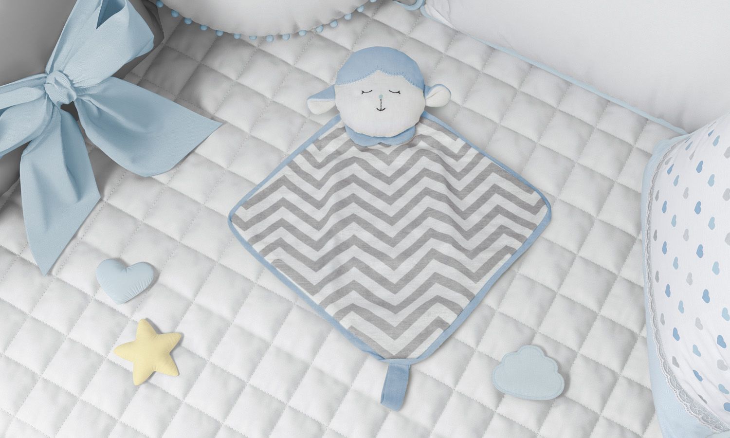 Naninha De Bebê Amiguinho Carneirinho Amarelo