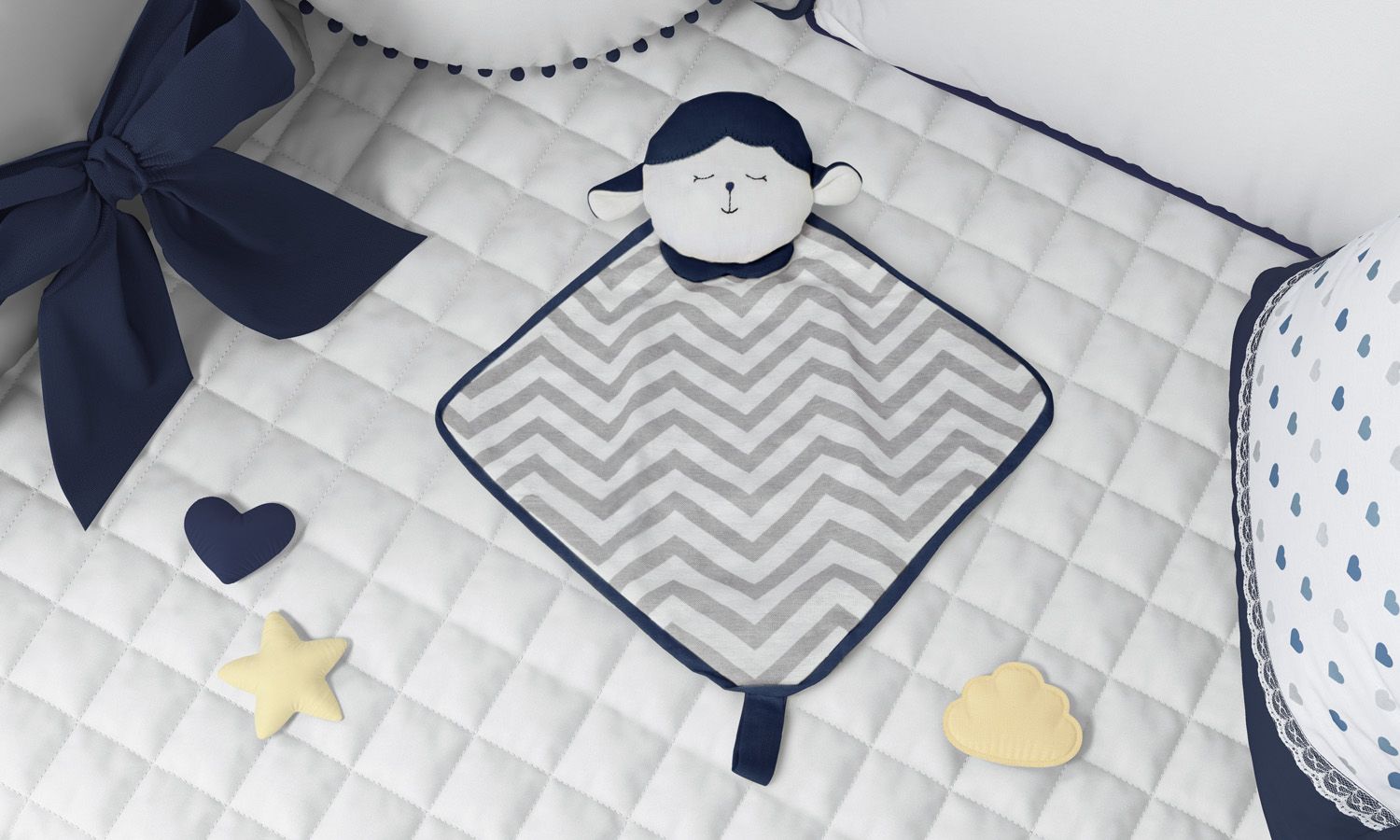 Naninha De Bebê Amiguinho Carneirinho Amarelo